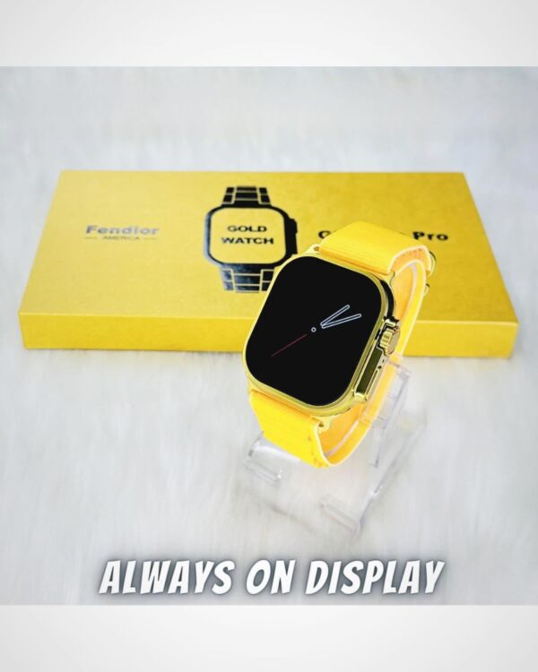 G9 ULTRA PRO GOLD EDITION  SMART WATCH - Image 4