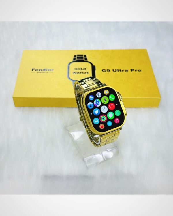 G9 ULTRA PRO GOLD EDITION  SMART WATCH - Image 3