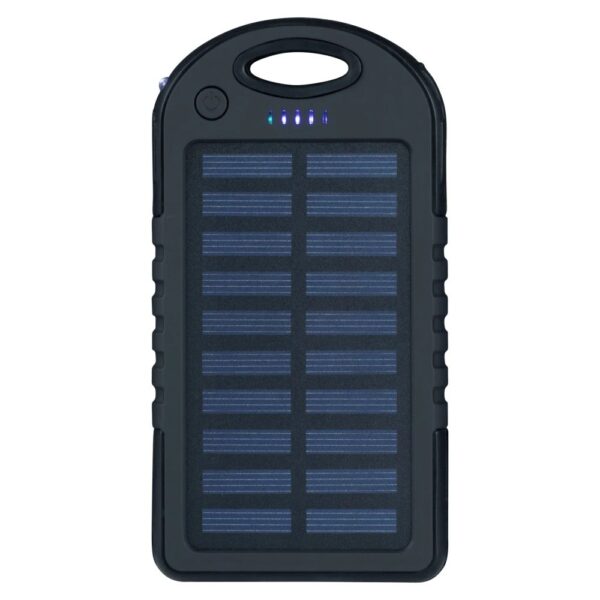 10000mah Solar Powerbank With Led Flash Light (random Color)